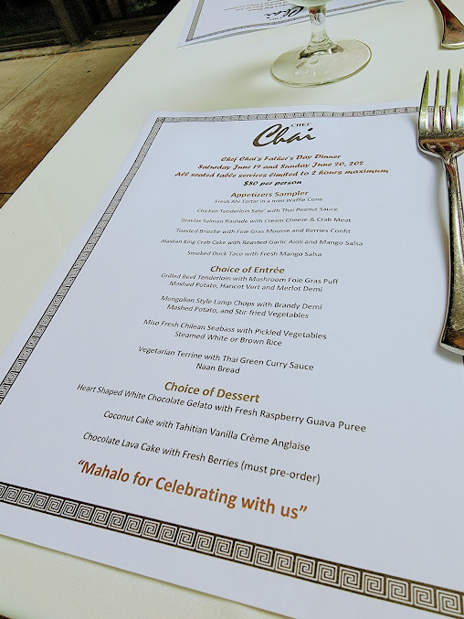 Menu Chef Chai - 1