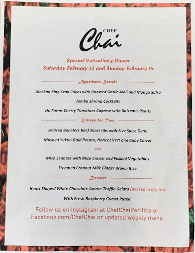 Menu Chef Chai - 2