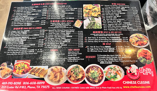 Menu Chef Suns Noodle And Dumpling Plano - 4