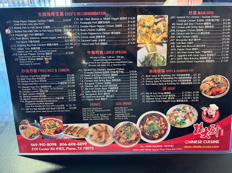 Menu Chef Suns Noodle And Dumpling Plano - 8