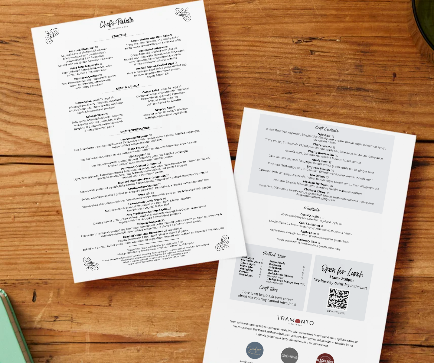 Menu Chef's Palette Restaurant - 7