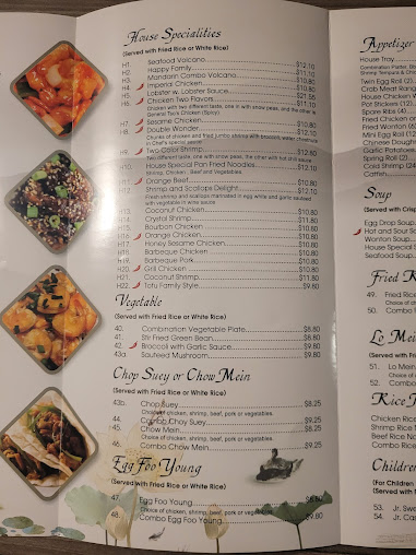 Menu Chens Garden West Plains - 1