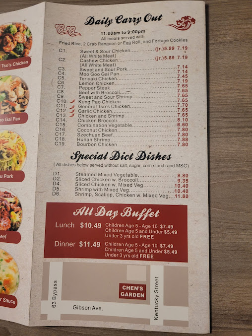 Menu Chens Garden West Plains - 4