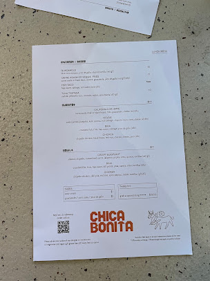 Menu Chica Bonita - 0