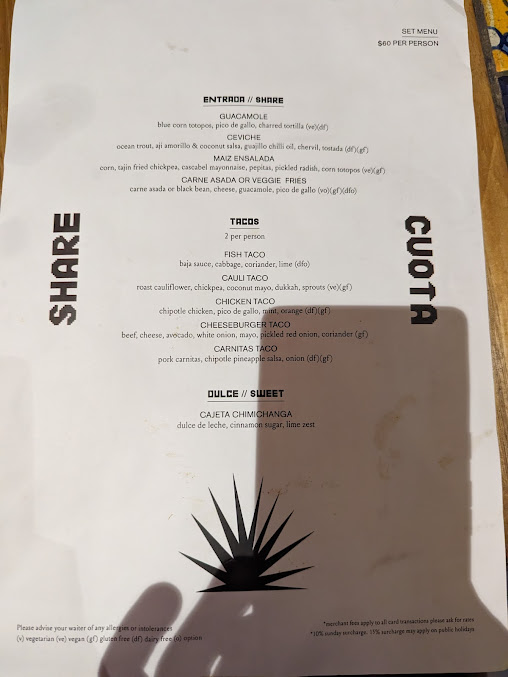 Menu Chica Bonita - 4
