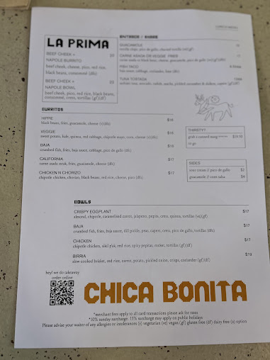 Menu Chica Bonita - 9