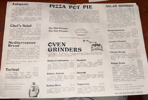 Menu Chicago Pizza And Oven Grinder Company - 4