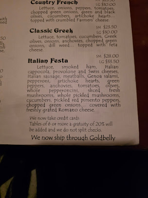 Menu Chicago Pizza And Oven Grinder Company - 9