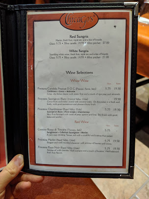 Menu Chicago's Pizza - 0