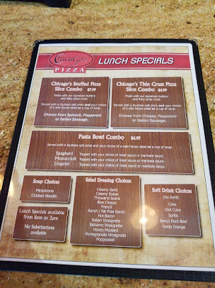 Menu Chicago's Pizza - 7