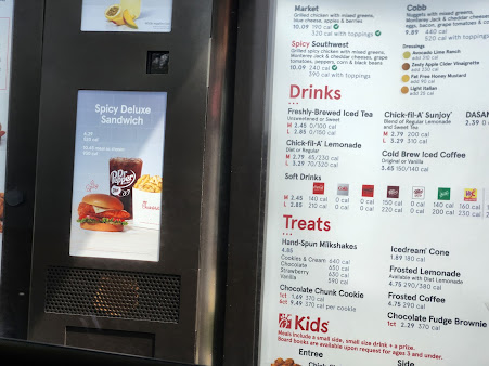 Menu Chick-Fil-A - 3