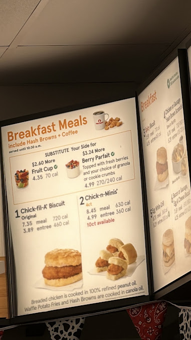 Menu Chick-Fil-A - 4