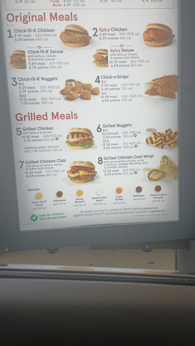 Menu Chick-Fil-A - 6