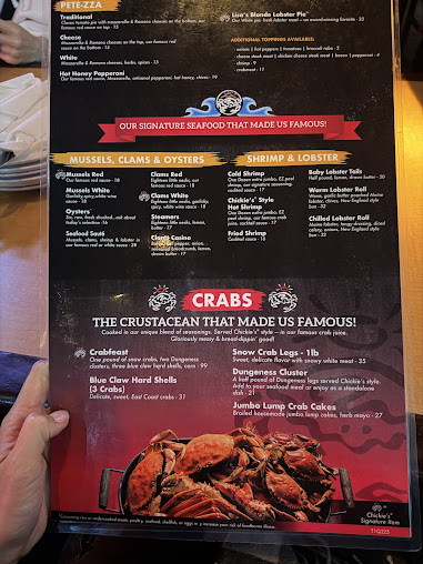 Menu Chickie's & Pete's - 2