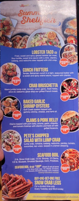 Menu Chickie's & Pete's - 9