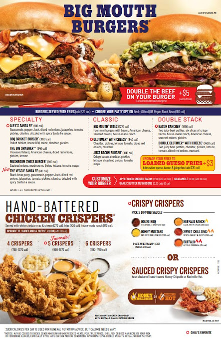 Menu Chili's Grill & Bar - 11