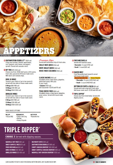 Menu Chili's Grill & Bar - 13