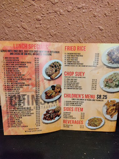 Menu Chin San Chinese Restaurant - 3