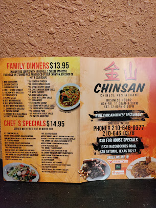 Menu Chin San Chinese Restaurant - 5