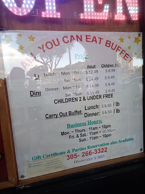 Menu China Buffet Ii - 5