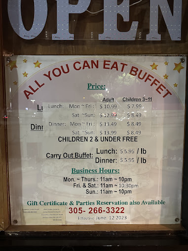 Menu China Buffet Ii - 7