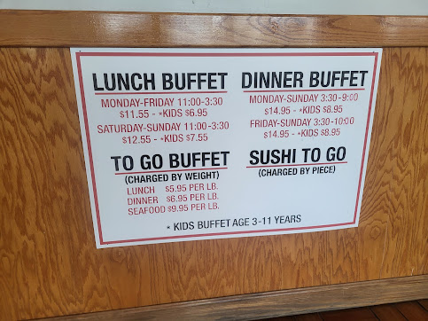 Menu China Buffet Sushi Bar - 0
