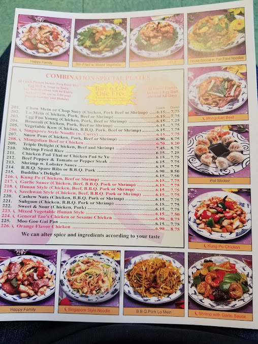 Menu China Garden Chinese Restaurant Steger - 9