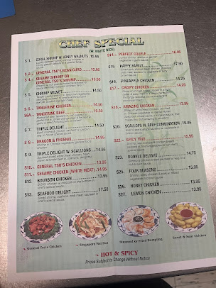 Menu China King Chinese Restaurant - 0