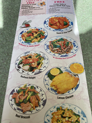Menu China Sea Chinese Restaurant - 2