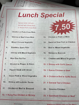 Menu China Star - 3