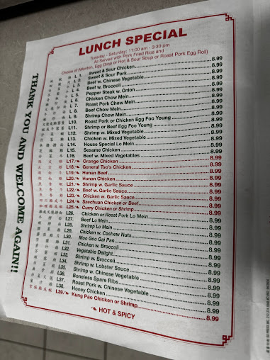 Menu China Wok Fort Pierce - 4