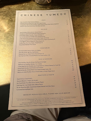 Menu Chinese Tuxedo - 0