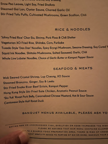 Menu Chinese Tuxedo - 5