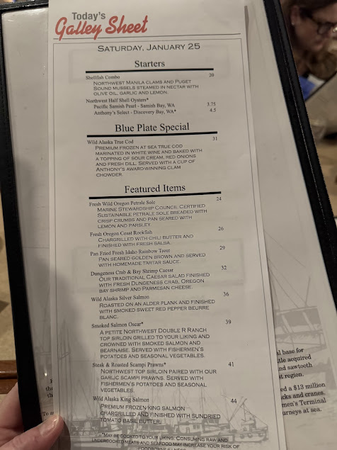 Menu Chinooks At Salmon Bay - 3