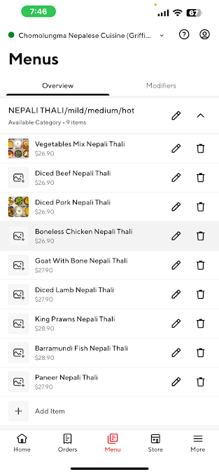 Menu Chomolungma Nepalese Cuisine - 0