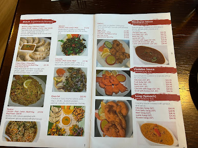 Menu Chomolungma Nepalese Cuisine - 1