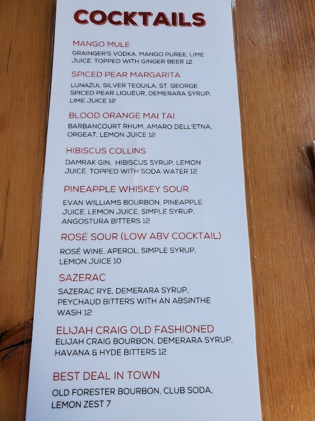 Menu Chomp Kitchen And Drinks - 6