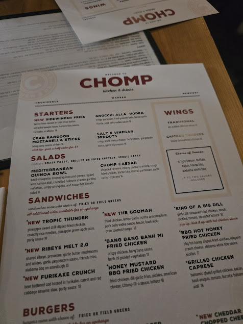 Menu Chomp Kitchen And Drinks - 7