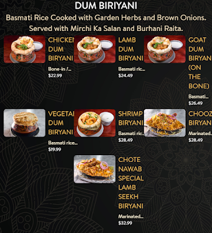 Menu Chote Nawab - 1