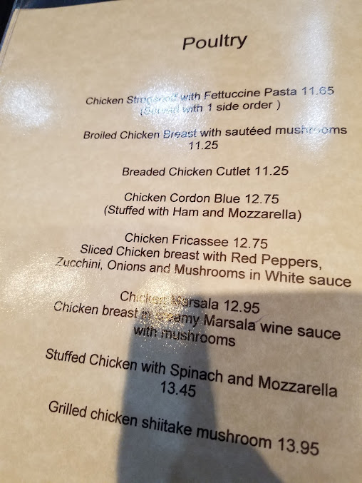 Menu Chris's Restaurant - Polska Restauracja Brooklyn Ny - 4