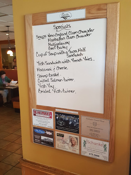 Menu Christe's Restaurant - 6
