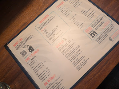 Menu Chubbs Taco Tequila Bar - 1