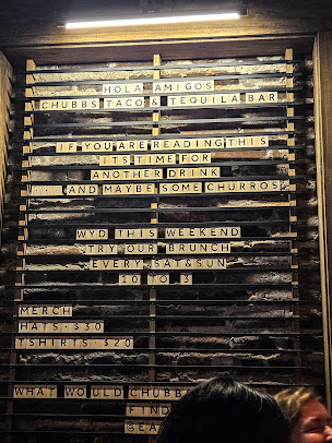 Menu Chubbs Taco Tequila Bar - 2