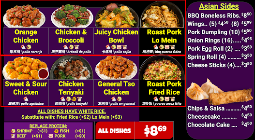Menu Chubby Crab - Asian Wok & Cajun Kitchen - 0