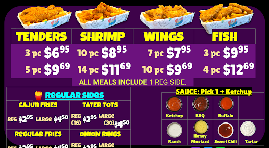 Menu Chubby Crab - Asian Wok & Cajun Kitchen - 6