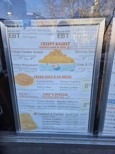 Menu Chubby Crab - Asian Wok & Cajun Kitchen - 7