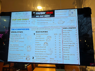 Menu Chubby Crab - Asian Wok & Cajun Kitchen - 8
