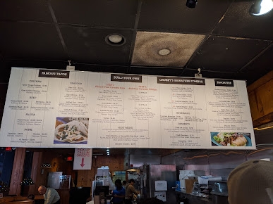 Menu Chubby's Tacos Raleigh - 9