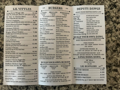 Menu Chuck Wagon Myrtle Beach - 7