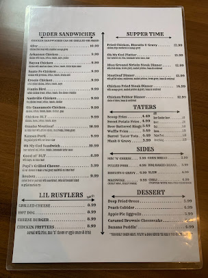 Menu Chuck Wagon Myrtle Beach - 8